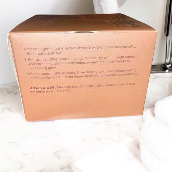 New and Sealed Argan Cake and Coffee Whipped Body Polish - Unscented 10 oz. - Picture 4 of 7